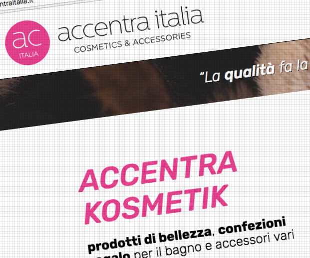 Sito Web Accentra Italia realizzato da Web Designer Alessio Piazzini, Firenze