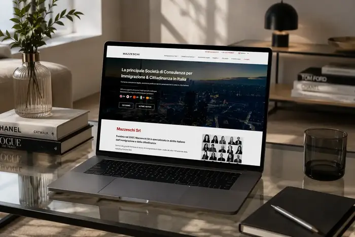 Mazzeschi Sito web interior design società di consulenza