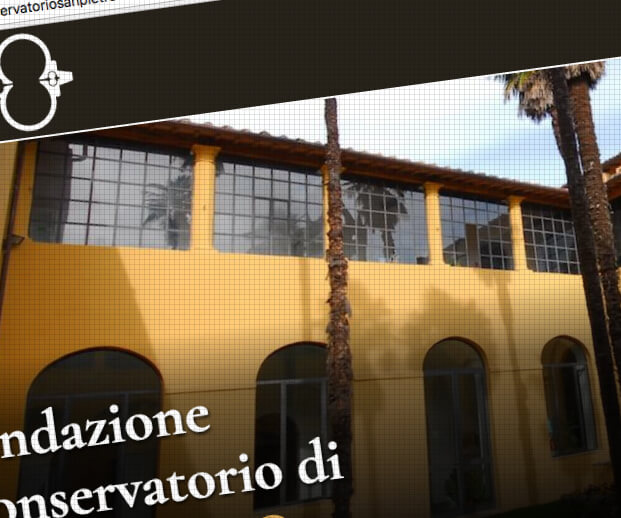 Sito Web Conservatorio Sanpietro realizzato da Web Designer Alessio Piazzini, Firenze