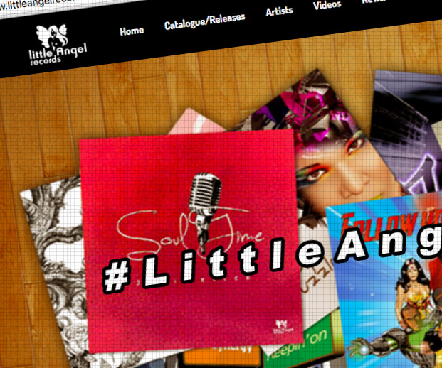 Sito Web Little Angel Records realizzato da Web Designer Alessio Piazzini, Firenze